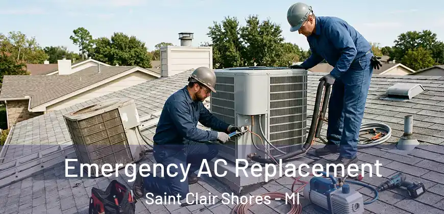  Emergency AC Replacement Saint Clair Shores - MI
