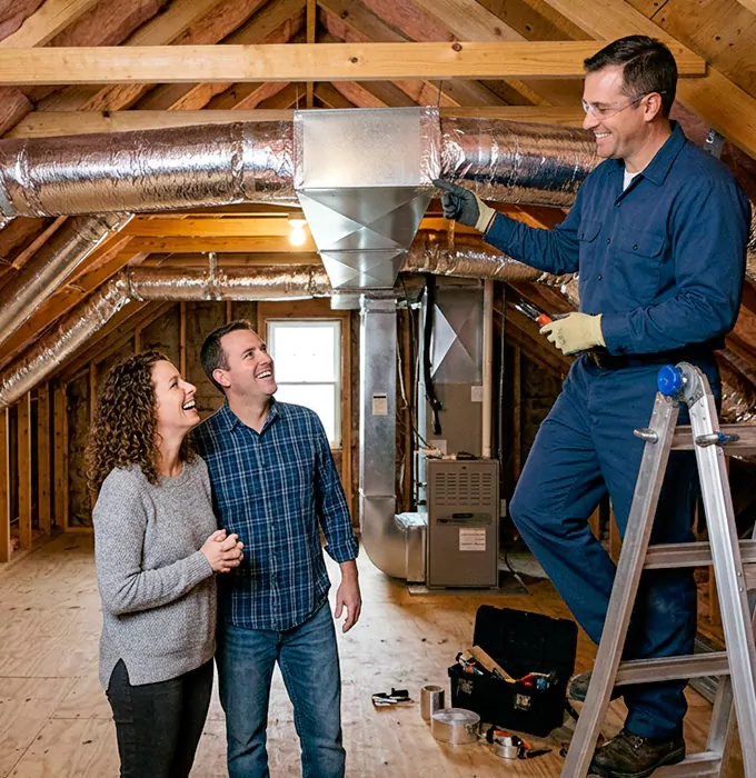 Why Saint Clair Shores, MI Homeowners Choose Saint Clair Shores HVAC for HVAC Duct Installation?